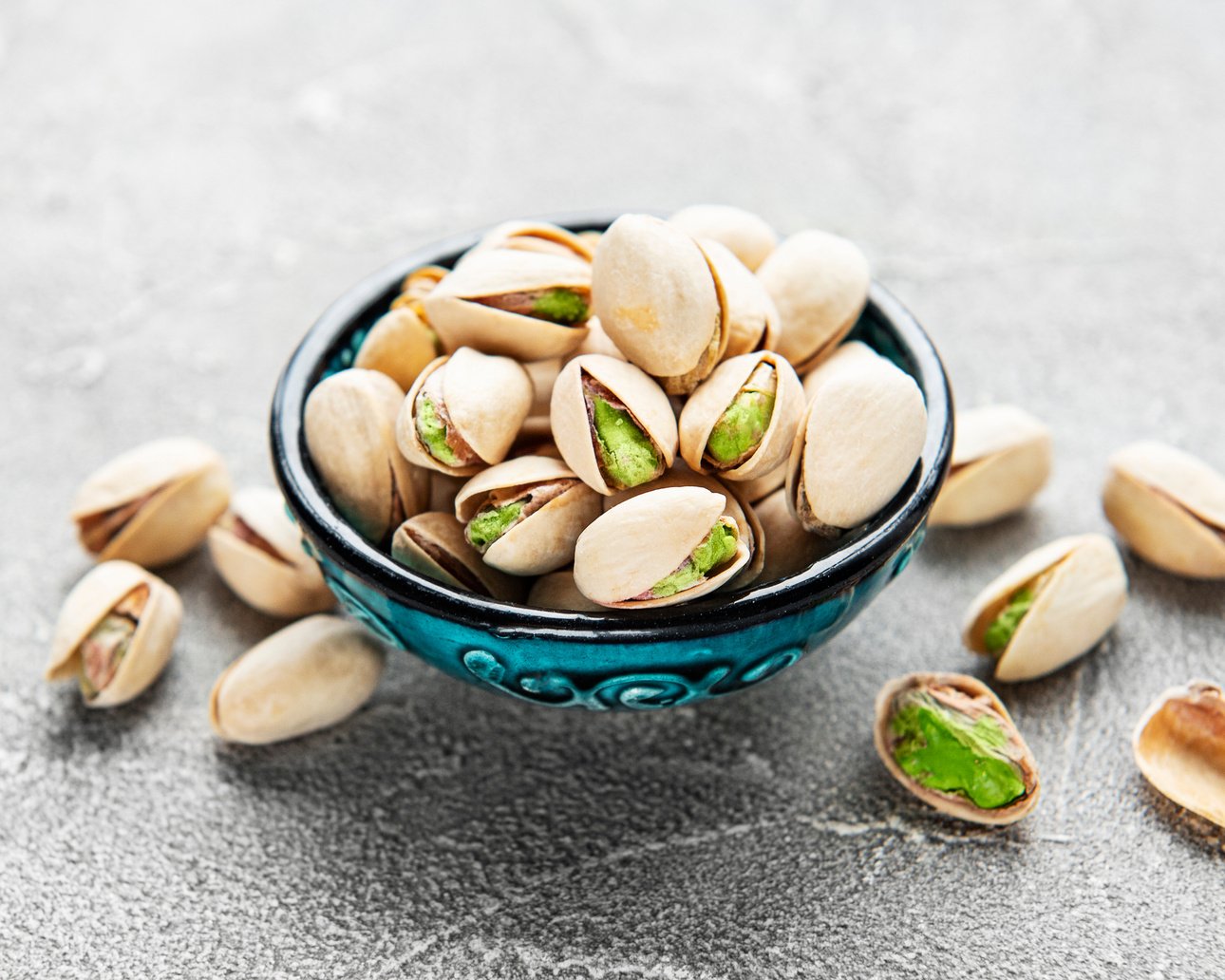 Bowl with Pistachios